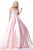 Sherri Hill - 51884 Strapless Beaded Satin Ballgown In Pink