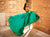 Sherri Hill - 51897 Crisscross Halter Long A Line Satin Dress In Green