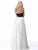 Sherri Hill - 51906 Floral Appliqued Strapless Ballgown In Black and White