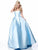 Sherri Hill - 51917 Strapless Taffeta Pleated Ballgown In Blue