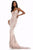 Sherri Hill - 51946 Tasseled Tie Back Beaded Sheath Dress In Pink