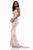 Sherri Hill - 51946 Tasseled Tie Back Beaded Sheath Dress In Pink
