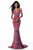 Sherri Hill - 51946 Tasseled Tie Back Beaded Sheath Dress In Pink