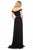Sherri Hill - 51996 Beaded Two Piece Off-Shoulder A-Line Gown In Black