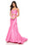Sherri Hill - 52006 Two Piece Ruched Sweetheart Mermaid Dress In Pink