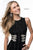 Sherri Hill - 52051 Embellished Jewel Neck Sheath Dress In Black
