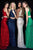 Sherri Hill - 52063 Two-Piece Fitted Long Sequined Dress In Red and Blue