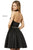 Sherri Hill - 52064 High Halter A Line Short Dress In Black