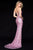 Sherri Hill - 52070 Sequined Plunging V-neck Trumpet Dress In Pink