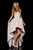 Sherri Hill - 52158 Semi-Sweetheart High-Low Gown In Neutral