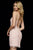 Sherri Hill - 52159 Beaded Scoop Neck Fitted Dress In Pink