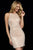 Sherri Hill - 52164 Beaded Two Piece Halter Fitted Dress In Pink