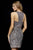 Sherri Hill - 52193 Two Piece Jewel Beaded Sheath Dress In Gray