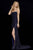 Sherri Hill - 52268 Beaded Lace Up Backless Long Dress In Blue