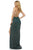 Sherri Hill - 52268 Beaded Lace Up Backless Long Dress In Green
