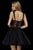Sherri Hill - 52271 Bedazzled Semi-Sweetheart Tulle A-line Dress In Black and Multi-Color