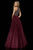 Sherri Hill - 52275 Beaded High Halter Dress With Overskirt In Red
