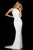 Sherri Hill - 52320 Halter Neck Beaded Long Dress In White and Gold