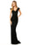 Sherri Hill - 52322 Beaded Cap Sleeves Trumpet Dress In Black