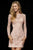 Sherri Hill - 52340 Long Sleeve Embroidered Lace Short Dress In Pink
