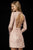 Sherri Hill - 52340 Long Sleeve Embroidered Lace Short Dress In Pink