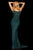 Sherri Hill - 52454 Fully Beaded Lace Up Back Fitted Evening Dress In Green
