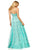 Sherri Hill - 52461 Beaded V-Neck A-Line Evening Dress