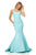 Sherri Hill - 52465 Scoop Neck Ruffled Mermaid Dress With Sexy Back In Green