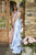 Sherri Hill - 52479 Lace Bateau Mikado Mermaid Dress In Pink and Blue