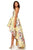 Sherri Hill - 52489 Floral Single Shoulder A-Line High Low Dress In Yellow and Print