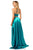 Sherri Hill - 52491 Beaded Two Piece High Halter A-line Dress In Green