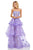 Sherri Hill - 52494 Strapless Embroidered A-line Dress In Purple