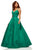 Sherri Hill - 52495 Sweetheart Fitted A-Line Evening Gown In Green