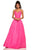 Sherri Hill - 52495 Sweetheart Fitted A-Line Evening Gown In Pink