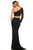 Sherri Hill - 52555 Single Shoulder Asymmetric Neck Feathered Dress
