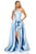 Sherri Hill - 52577 Single Shoulder A Line Long Dress with Slit