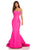 Sherri Hill - 52601 Strapless Taffeta Mermaid Gown In Pink