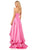 Sherri Hill - 52605 Strapless Sweetheart Ruffled Full Figured Dress In Pink