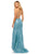 Sherri Hill - 52647 Beaded Lace Sweetheart Trumpet Dress In Blue