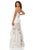 Sherri Hill - 52663 Beaded Halter High Low Dress In White