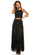 Sherri Hill - 52671 Two Piece Beaded Halter A-line Dress In Black