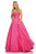Sherri Hill - 52681 Strapless Embossed Brocade Ball Gown In Pink