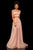 Sherri Hill - 52749 Two Piece Chiffon A Line Dress In Pink