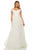 Sherri Hill - 52879 Off-Shoulder Embellished A-line Dress In White