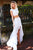 Sherri Hill - 52917 Bateau Two Piece Column Dress In White