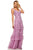 Sherri Hill - 52929 Beaded Tulle Long Dress In Purple
