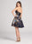 Ellie Wilde - EW21864S Strapless Sweetheart Brocade Cocktail Dress