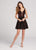 Ellie Wilde - EW21827S Sleeveless Sequin Low V Back Cocktail Dress in Red