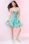 Alyce Paris - 3644 Short Dress In Blue Radiance