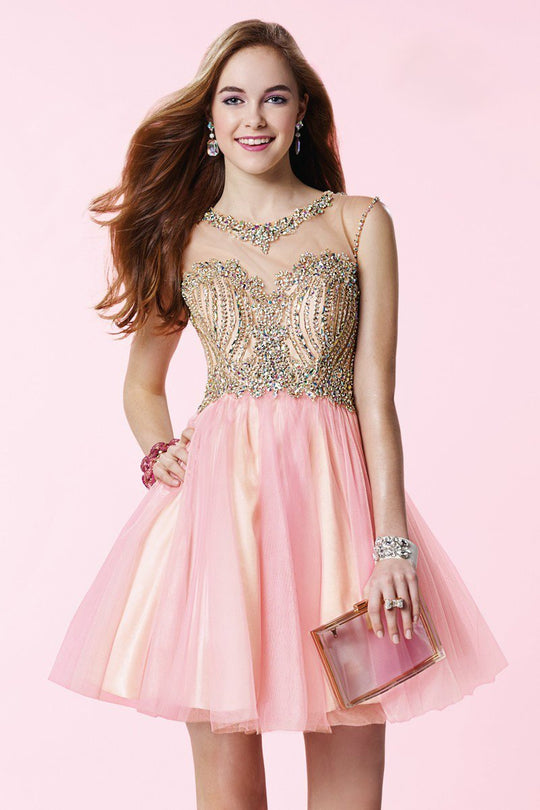 Alyce Paris Homecoming - 3645 Dress in Pink